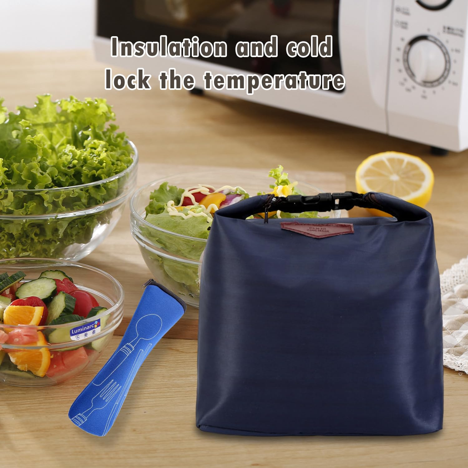 Generic Sac Isotherme Pour Déjeuner, Sac à Déjeuner Double Couche, Sac à Déjeuner Réutilisable - Prix Pas Cher | CI