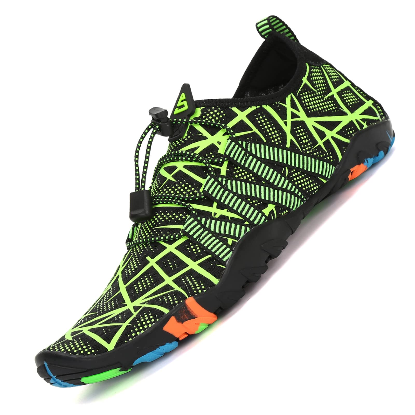 Mishansha Mens Womens Water Shoes Aqua Swim Shoes Beach Quick Dry Barefoot  for Diving Surfing Kayaking Water Sports Yoga