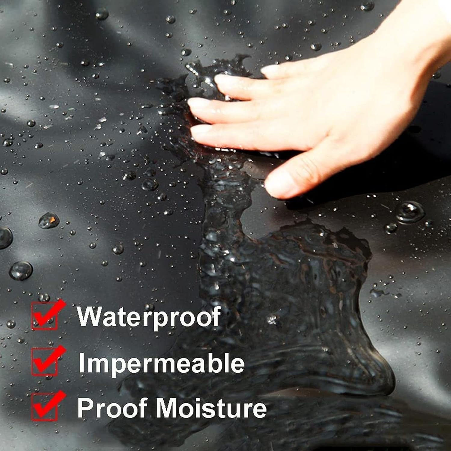Durable Puncture-Proof Pond Liner - Waterproof Membrane for Fish Ponds & Garden Waterfalls, 26ft x 33ft (8x10m), Perfect for Aquaculture, Landscaping & Outdoor Projects
