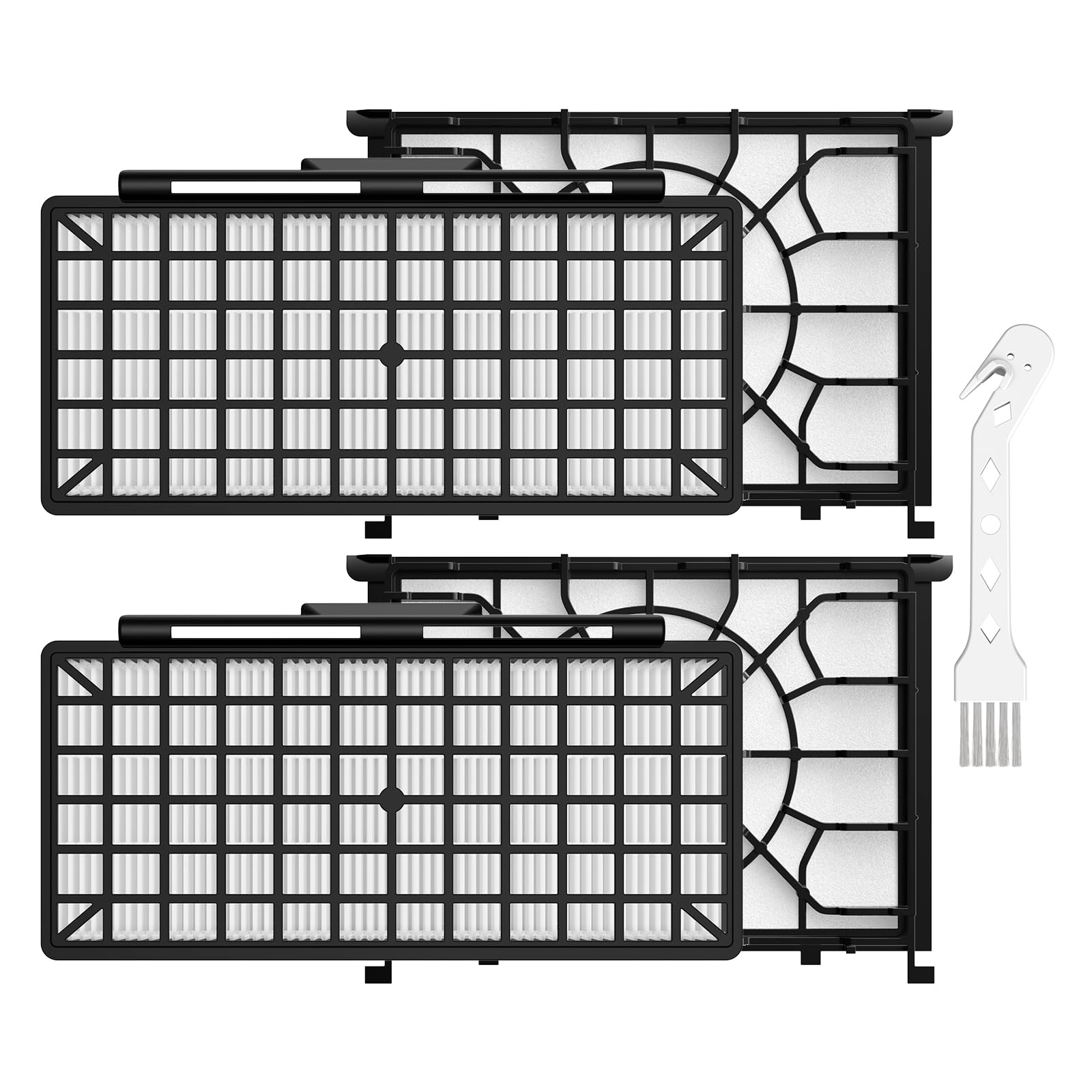 GIONAR HEPA & Motorschutzfilter Für Siemens Q5.0 VSQ5X1230 – 2-teiliges Ersatzfilterset