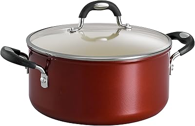 Tramontina Style 01 Covered Dutch Oven Ceramica 5-Quart Metallic Copper, 80110/050DS