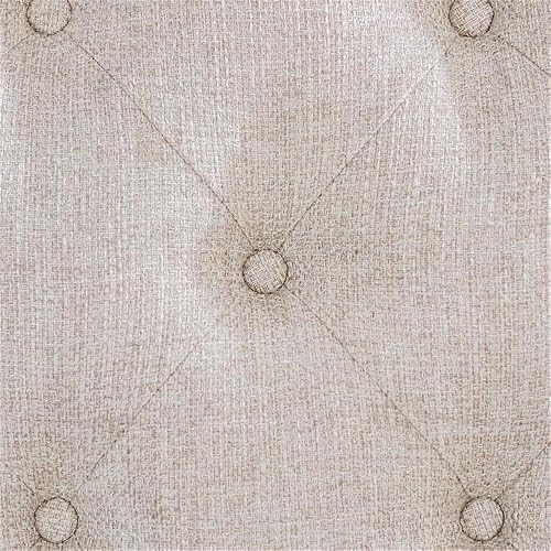 Miniatura 5 de Furniture of America FOA Kai - Juego de dormitorio de madera de tono natural de 2 piezas, tamaño King + mesita de noche