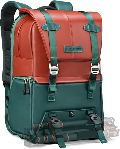 K&F Concept 20L Camera Case for Photographers Large Capacity PU