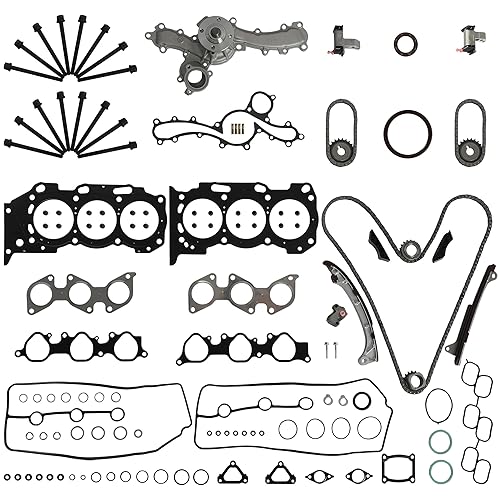 1GR-FE Engine Rebuild Overhaul Kit With Timing Chain Kit &