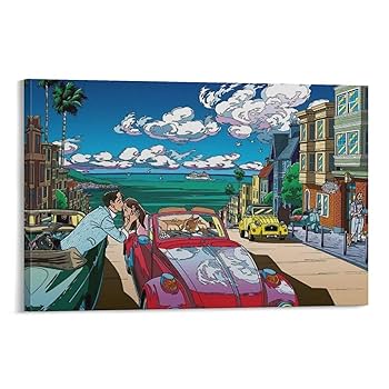 Amazon.co.jp: わたせせいぞう、画家として輝いた時代 プリント