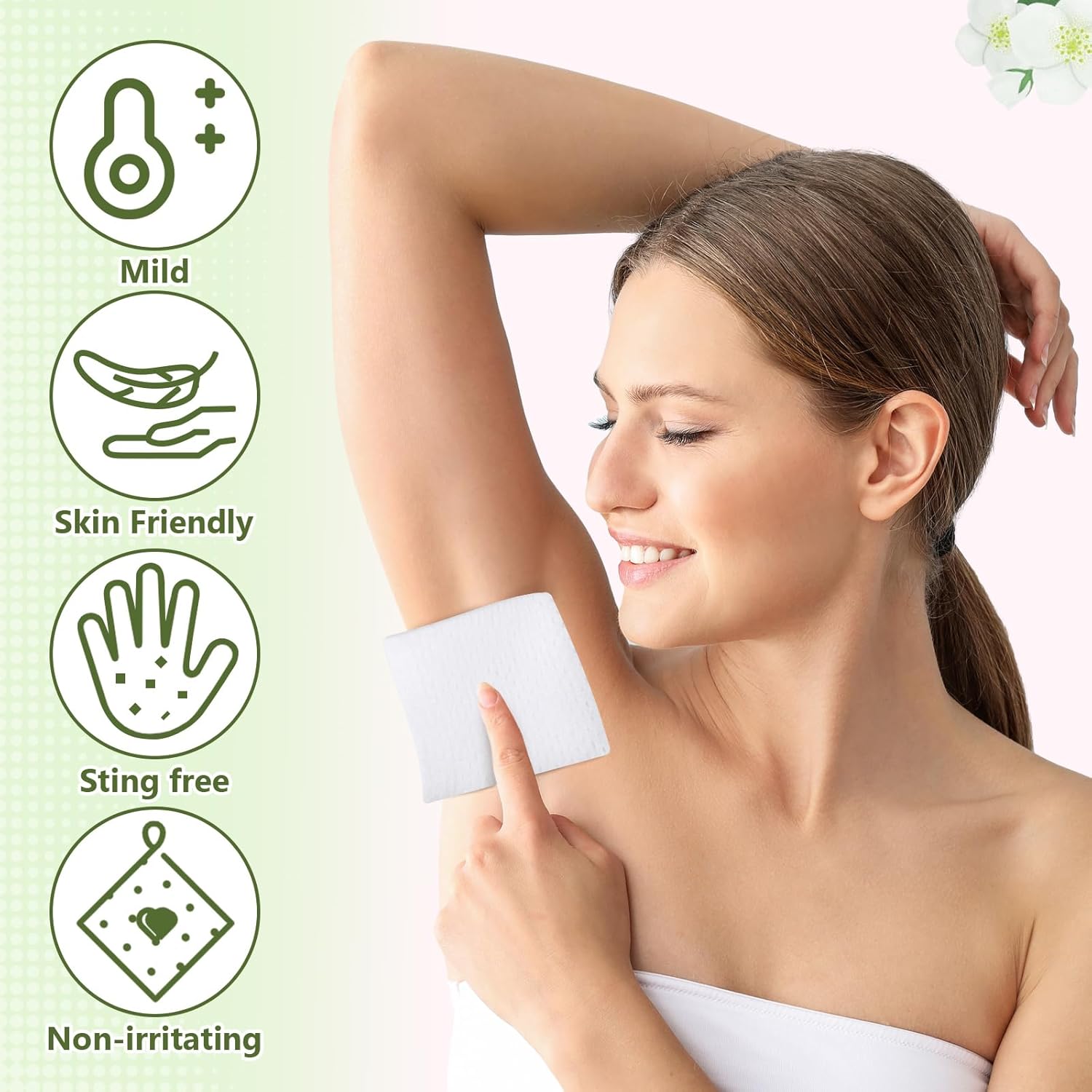 Timgle 100 Pcs Mini Travel Deodorant Wipes Individually Wrapped Armpit Antiperspirant Deodorant Sweat Body Wipes for Women Men Teens Sports Travel Clean Skin Underarm Excessive Sweating(Cucumber)