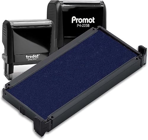 Promot P4-2258, Trodat 4913 - Almohadilla de tinta de repuesto para sello autoentintado, repuesto de almohadilla de tinta de impresiĂłn de color, Promot P4-2258, Trodat 4913 - Almohadilla de tinta de repuesto para sello autoentintado, repuesto de almohadilla de tinta de impresiĂłn de color,