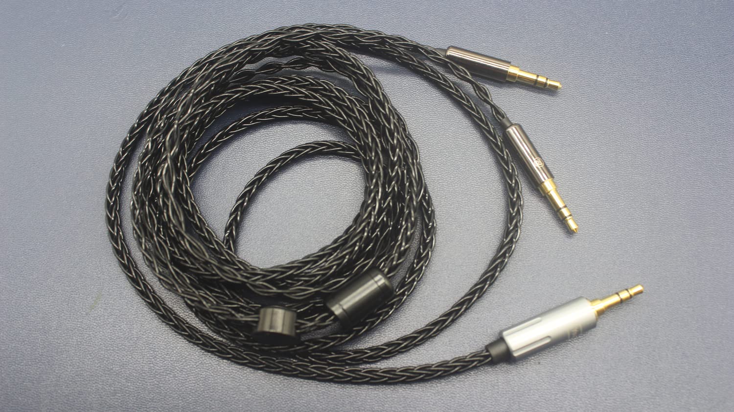 Youkamoo 3.5mm Headphone Replacement Cable Compatible for Hifiman Sundara, Ananda, Arya, HE400SE, HE4XX, HE-400i Headphones (Dual 3.5mm Male Version) 8.5ft 2.6m