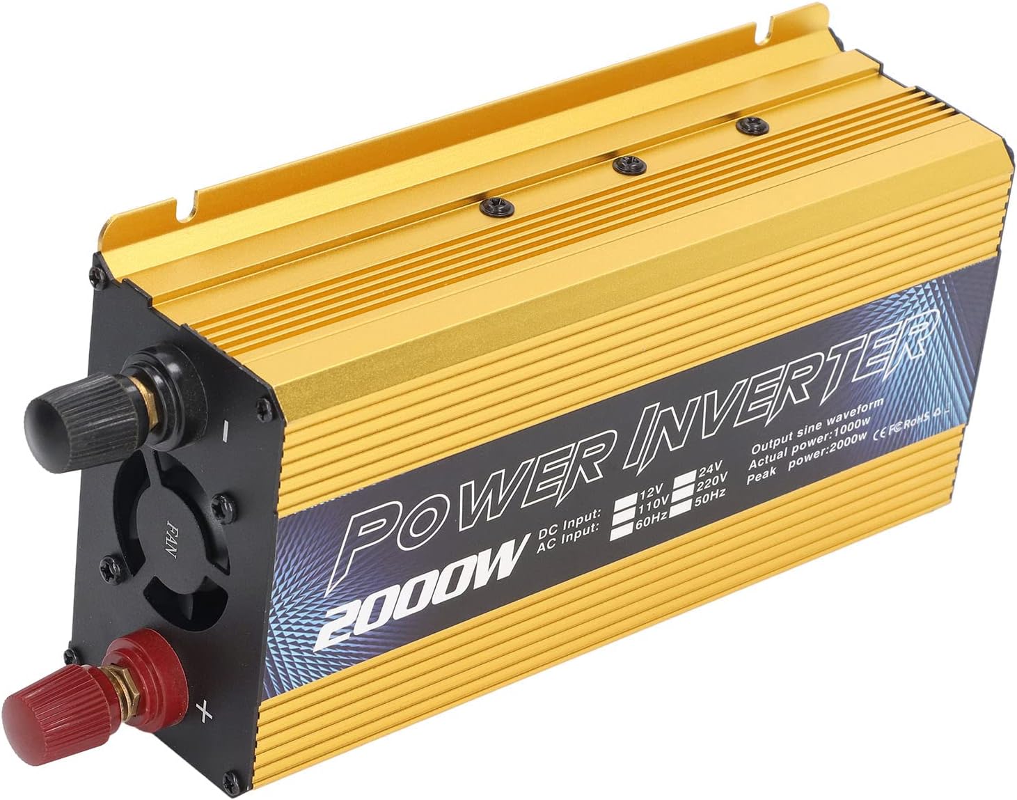 Car Power Inverter, Short Circuit Protection Over