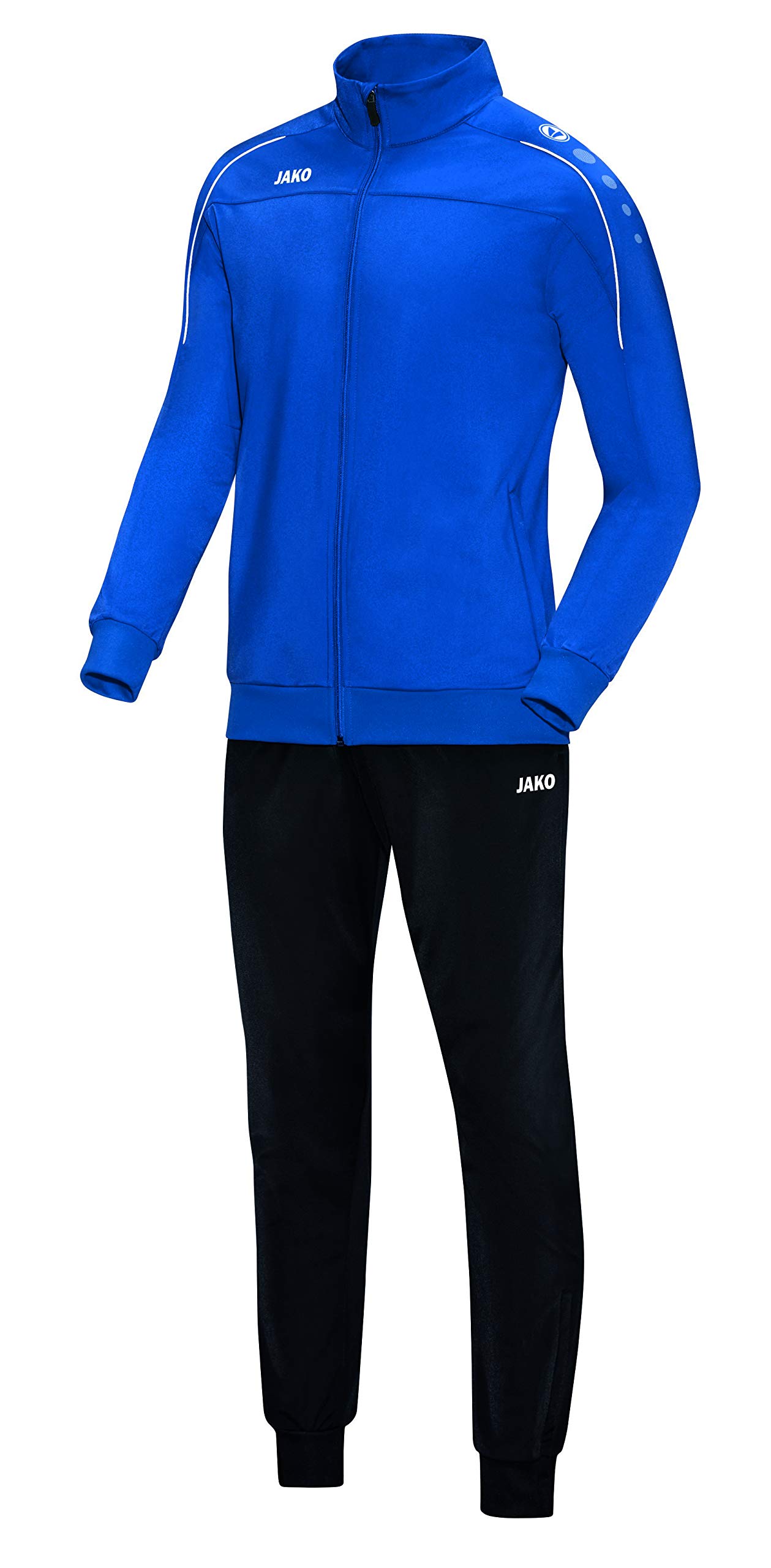 JAKO Poliester Classico dres treningowy – nowoczesny dres sportowy, 100% poliester, wytrzymały i szybkoschnący, optymalny krój