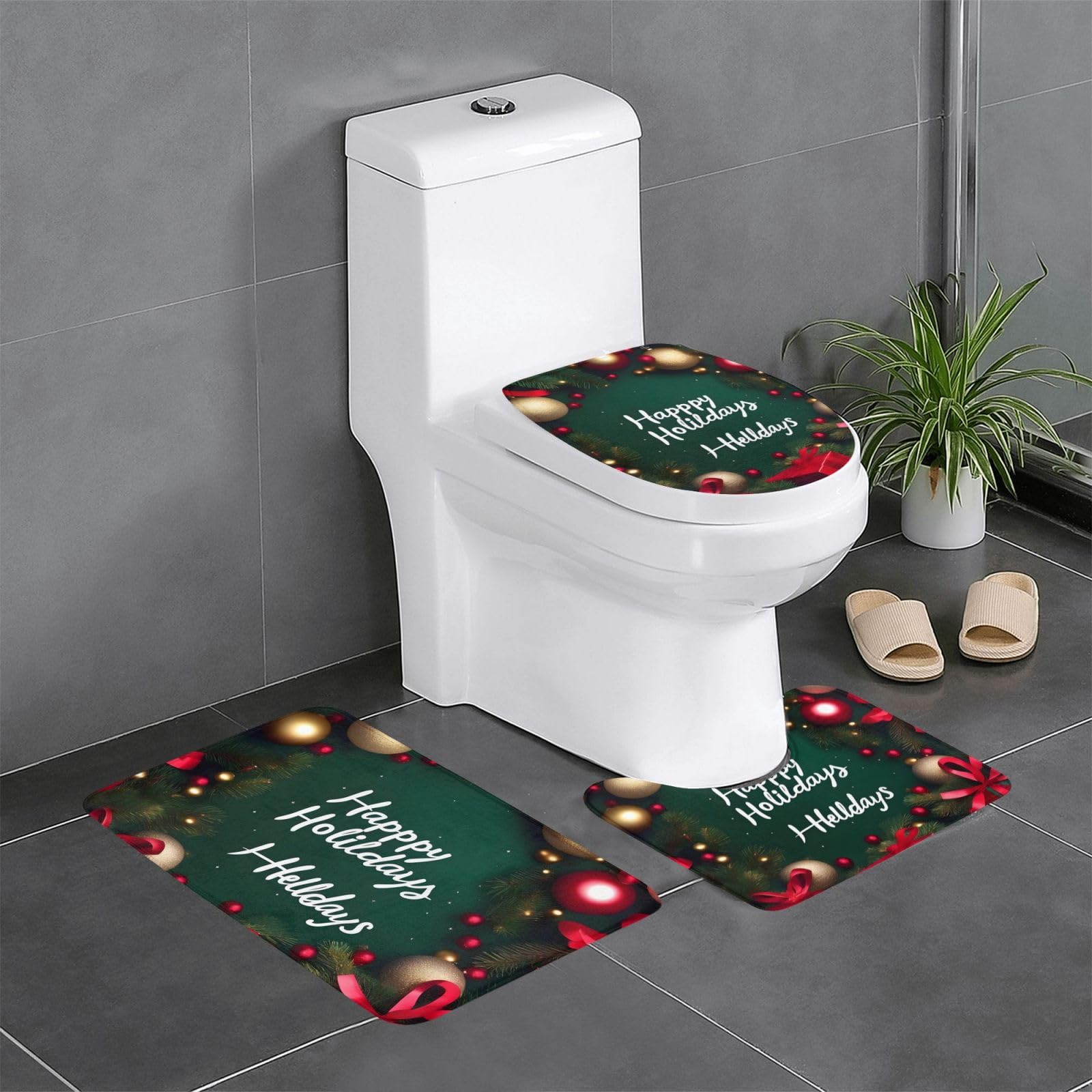 Tapis de salle de bain antidérapant yefan | Évitez les glissades avec ce lot de 3