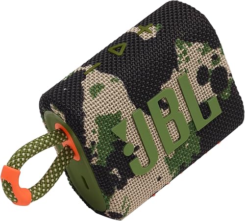 JBL Go 3 - Mini haut-parleur Bluetooth portable, grand son et basses percutantes, étanche IP67 et résistant à la poussière, 5 heures de lecture, haut-parleur pour la maison, l'extérieur et les voyages - 5