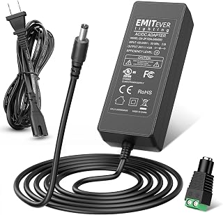 EMITEVER 24V 60W Power Supply,4A UL-Listed LED Adapter,Class 2