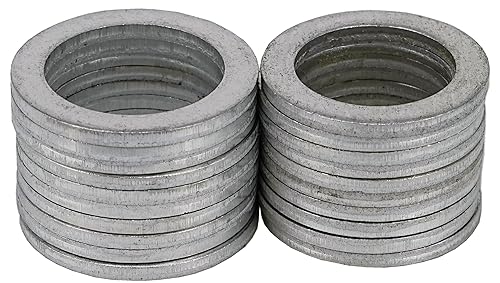 Vista 12 de 20 juntas de tapón de drenaje de aceite, arandela de cobre M16 que reemplaza a 11137546275 compatible con Mini Cooper, Cooper S, Paceman, Clubman