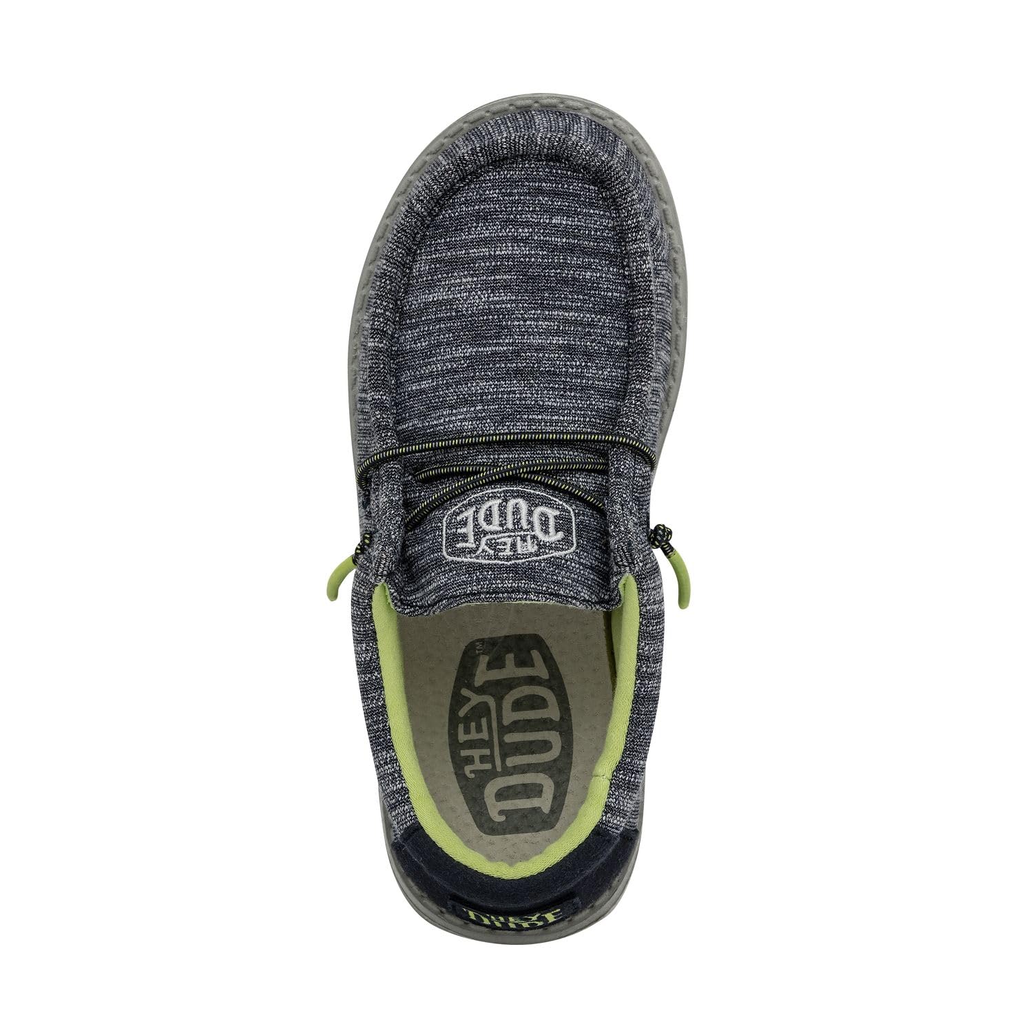 HEYDUDE Wally Youth Stretch Moc Toe Shoes