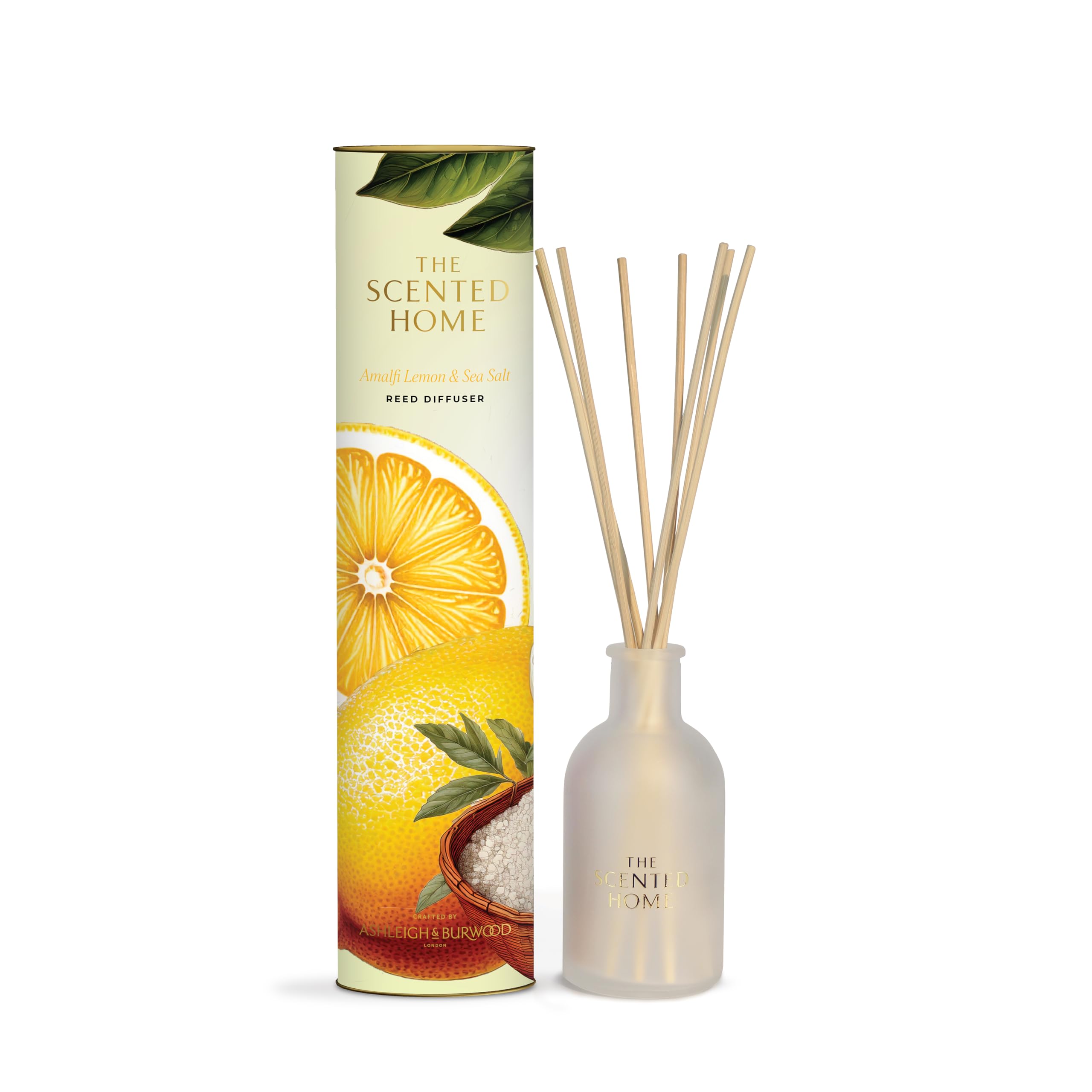Ashleigh And Burwood Light Scented Home Amalfi Lemon And Sea Salt Diffuser - 150Ml