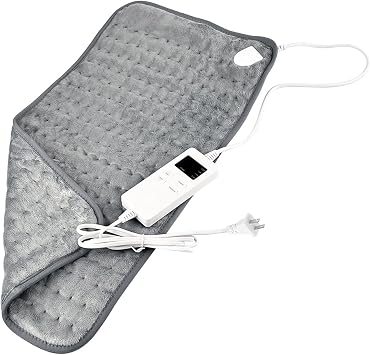 Heating Pad 30 X 16 Washable Portable Electric Heating Pad,6 Heat Settings, Auto-Off,Moist Heat, Eligible,Large Heating Pad for Neck,Cramps,Shoulder,Back Pain Relief