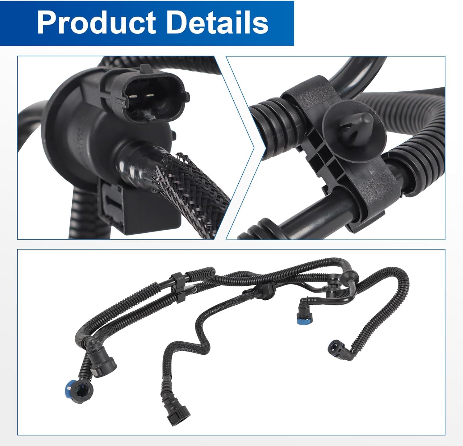 Vapor Canister Purge Valve Replacement For Ford Escape 1.5L 2017-2019, Replace GV6Z9D289E CP892 GV6Z9D289A GV6Z-9D289-A