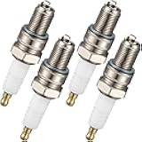 BDFHYK BR8ES Iridium Spark Plugs Compatible with Honda 1976-2002 for Yamaha 1982-2006 for Kawasaki 1980-2003 for Suzuki 50cc 125cc 300cc 750cc 1000cc 1986-1989 Engine Replacement for 5422, Set of 4
