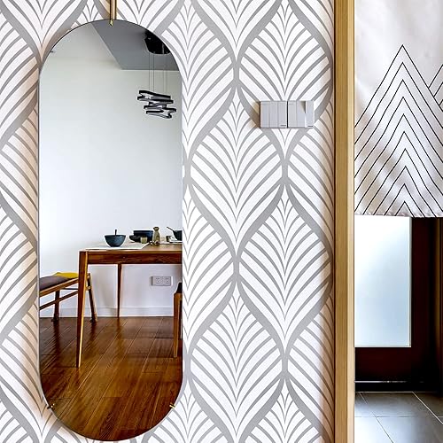 Miniatura 25 de Papel tapiz bohemio dorado, papel de contacto autoadhesivo geométrico, papel de vinilo extraíble, rollo de papel de pared para dormitorio, estante