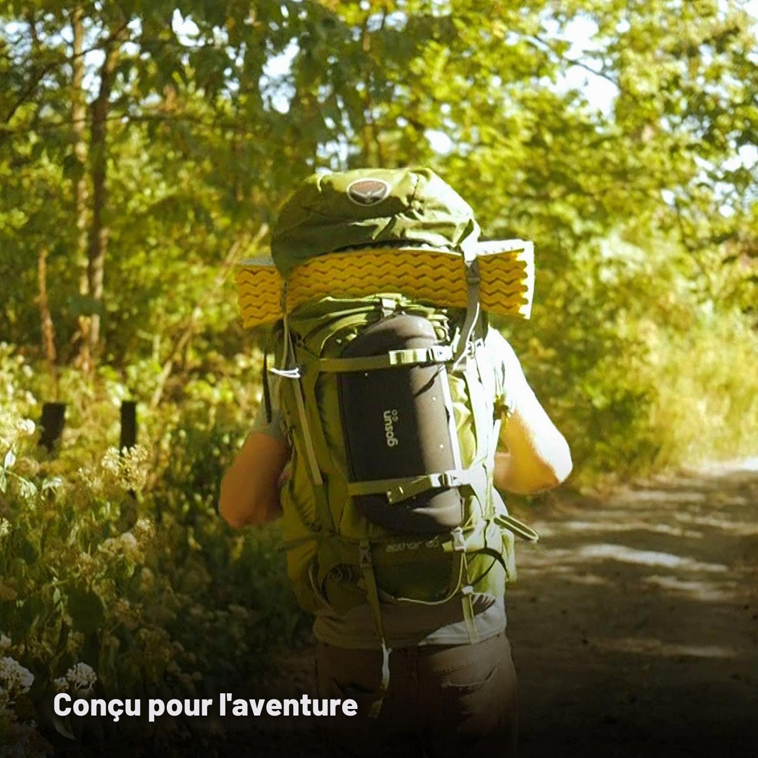 GOSUN GoSun Go Pro Pack Réchaud de camping portable | Batterie de camping et équipement de survie | Four d'extérieur et grill de camping à énergie solaire