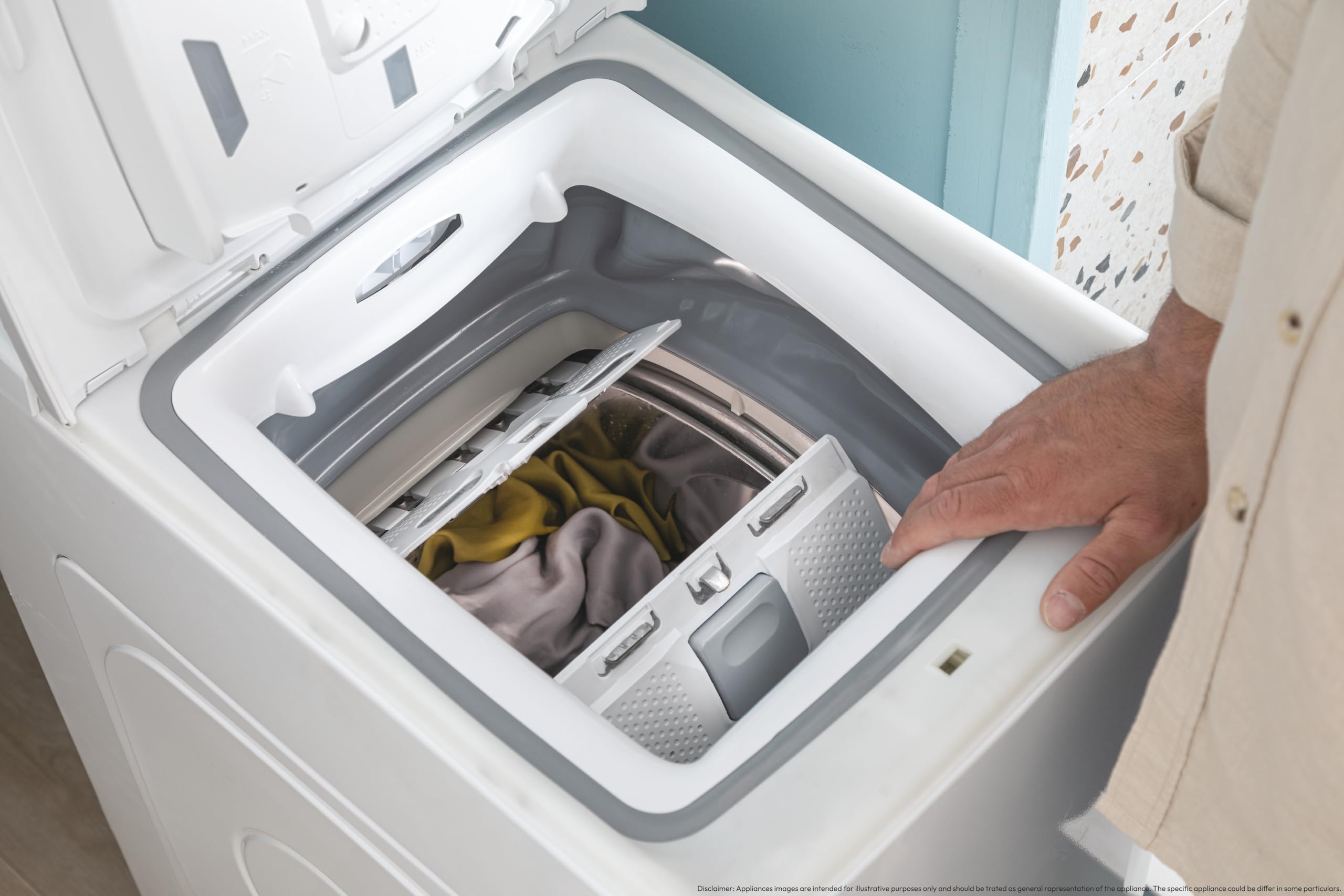 CANDY Lave linge Top TCA263D2-S