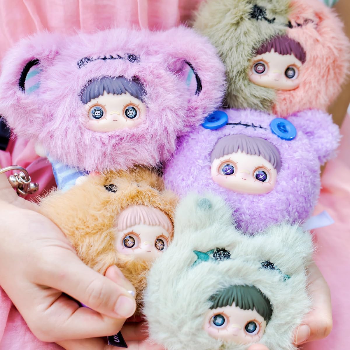 MayMei Crazy Cirgus Series Plush Blind Box 1PC (1 of 15 Possible Styles) Cute Figures Collectible Toys Birthday Gifts (1PC BlindBox)