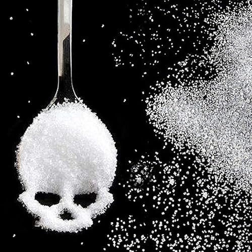 Miniatura 6 de Juego de cucharas de té de calavera de azúcar de acero inoxidable 304, cucharas de té de calavera de azúcar, juego de cucharas de metal ranuradas,