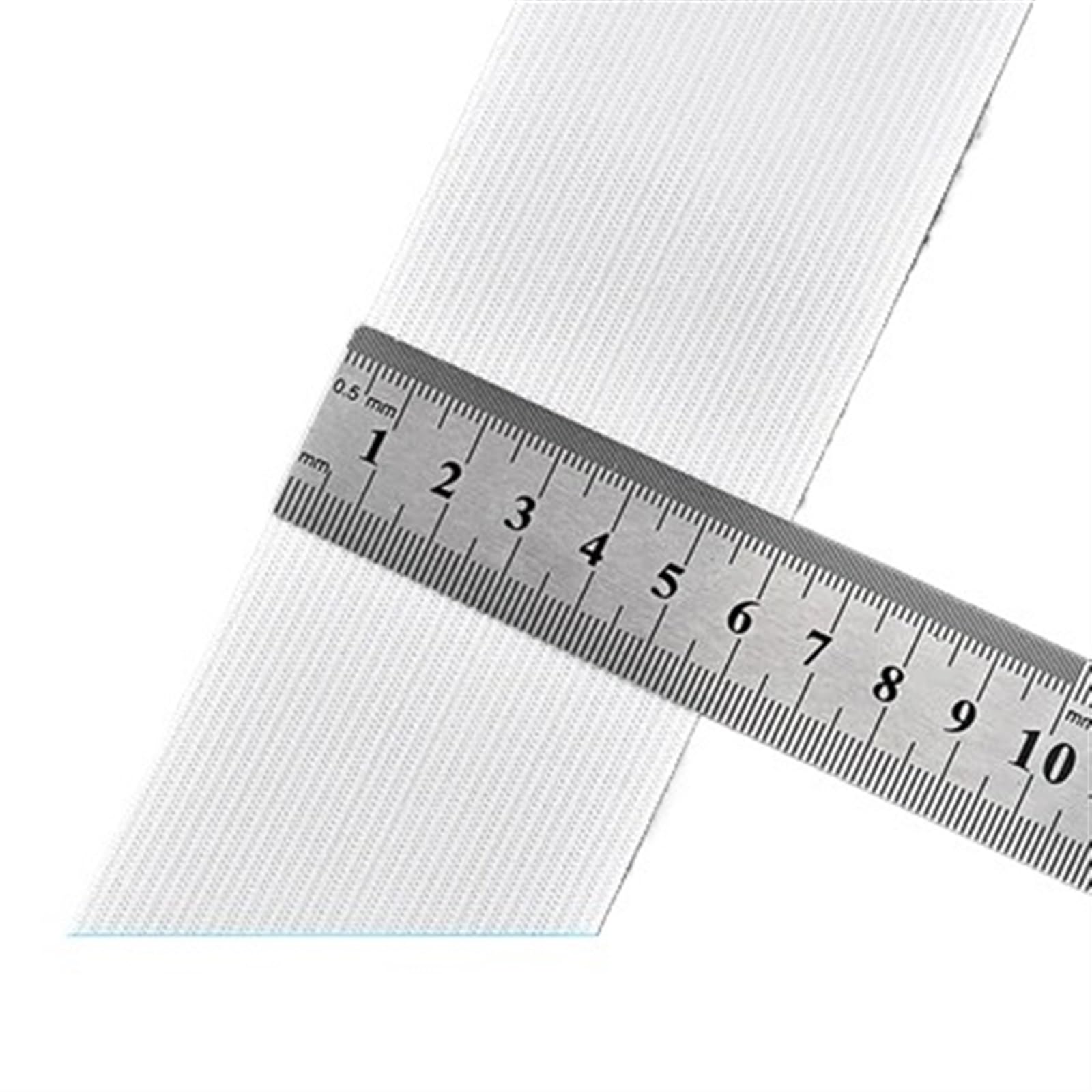 Elastyczny sznurek, Gumka do szycia 5m wielokolorowa 10-60mm(60mm White 5meter)