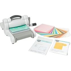 Panel Troquelado Kit para principiantes de troquelado y estampado manual Sizzix Big Shot (6 pulgadas) | Fabricación de tarjetas, manualidades con papel, álbumes de recortes