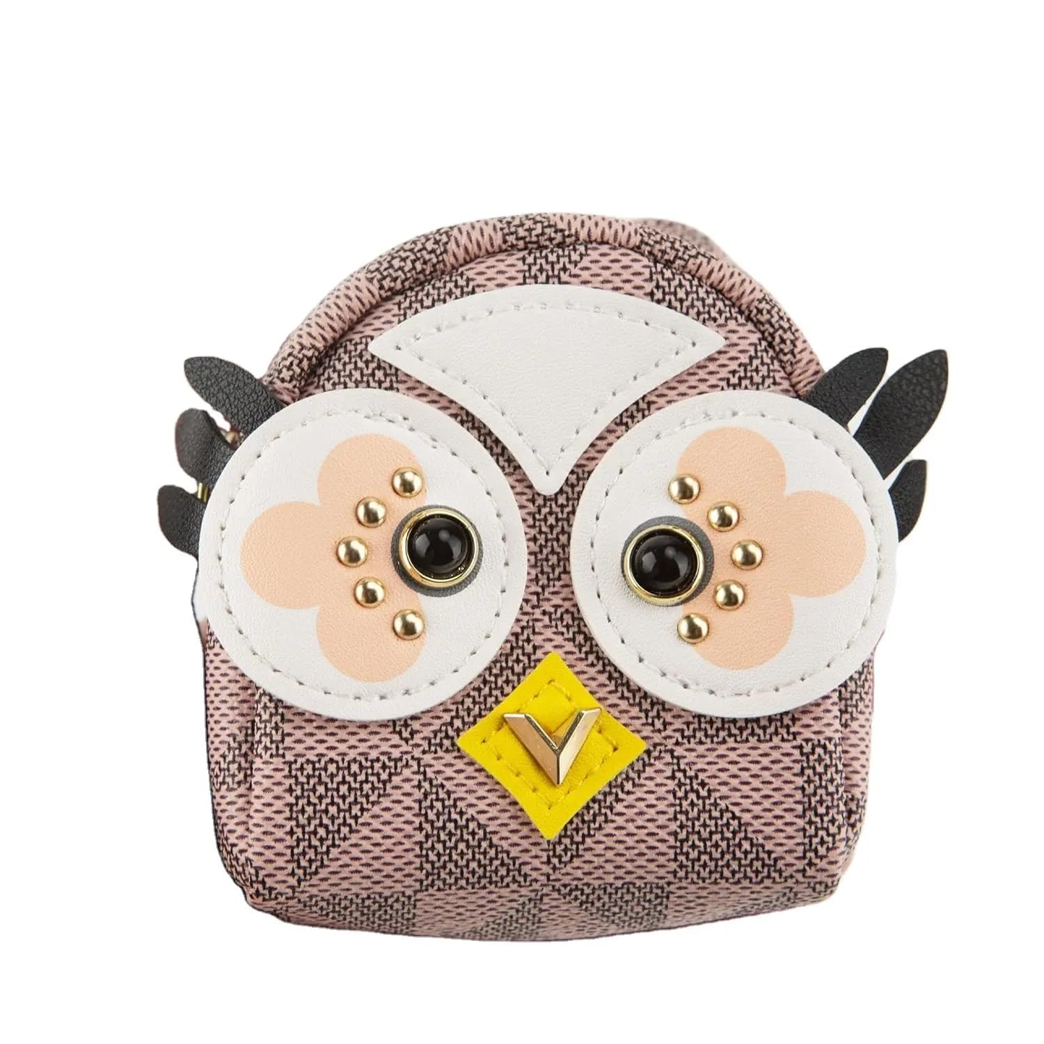 1pcs Multicolor Big Eyes owl Lipstick Bag for Women and Girls Owl Lipstick Case Owl Makeup Bag Owl Cosmetic Pouch Owl Lipstick Holder Owl Beauty Bag Owl Lipstick Organizer