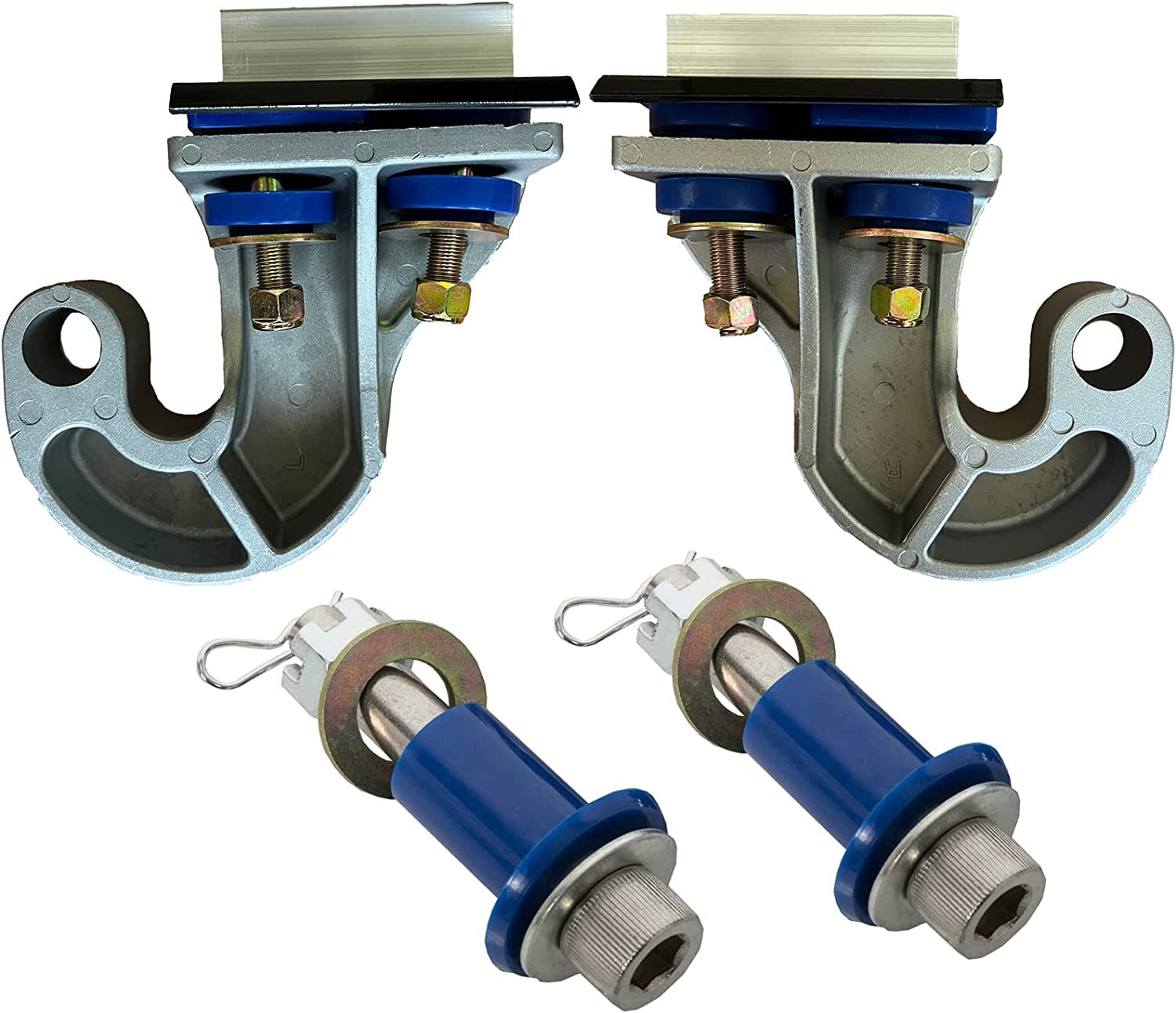 for Peterbilt Engine Hood Hinge Pivot Bolt Bushing Kit and Lower Hood Pivot Kit Compatible with Peterbilt 379 378 377 Acessories Replace 13-04154 13-04164 13-04708R 13-04708L