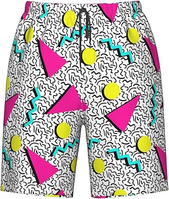 Mens Swim Trunks Quick Dry Board Shorts Funny Beach Shorts Swimwear Swimsuits