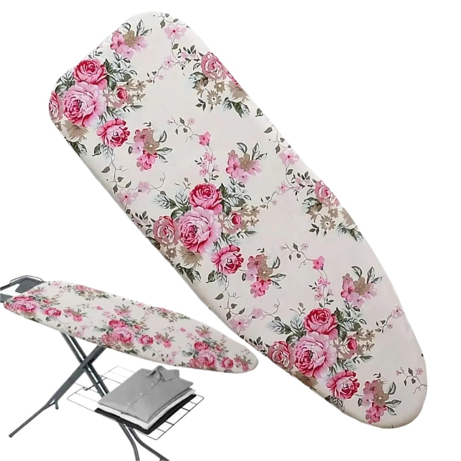 Ironing Board Covers Sturdy Ironing Board Cloth Heavy Heat Resistant Thickened Printed Padded Laundry Supplies Universal Cover Pad(2 for Panel 90x30cm)