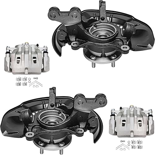 Miniatura 38 de Detroit Axle - Nudillo de dirección delantero derecho de 2.0L para Kia Optima 2011, nudillo de dirección del lado del pasajero y reemplazo