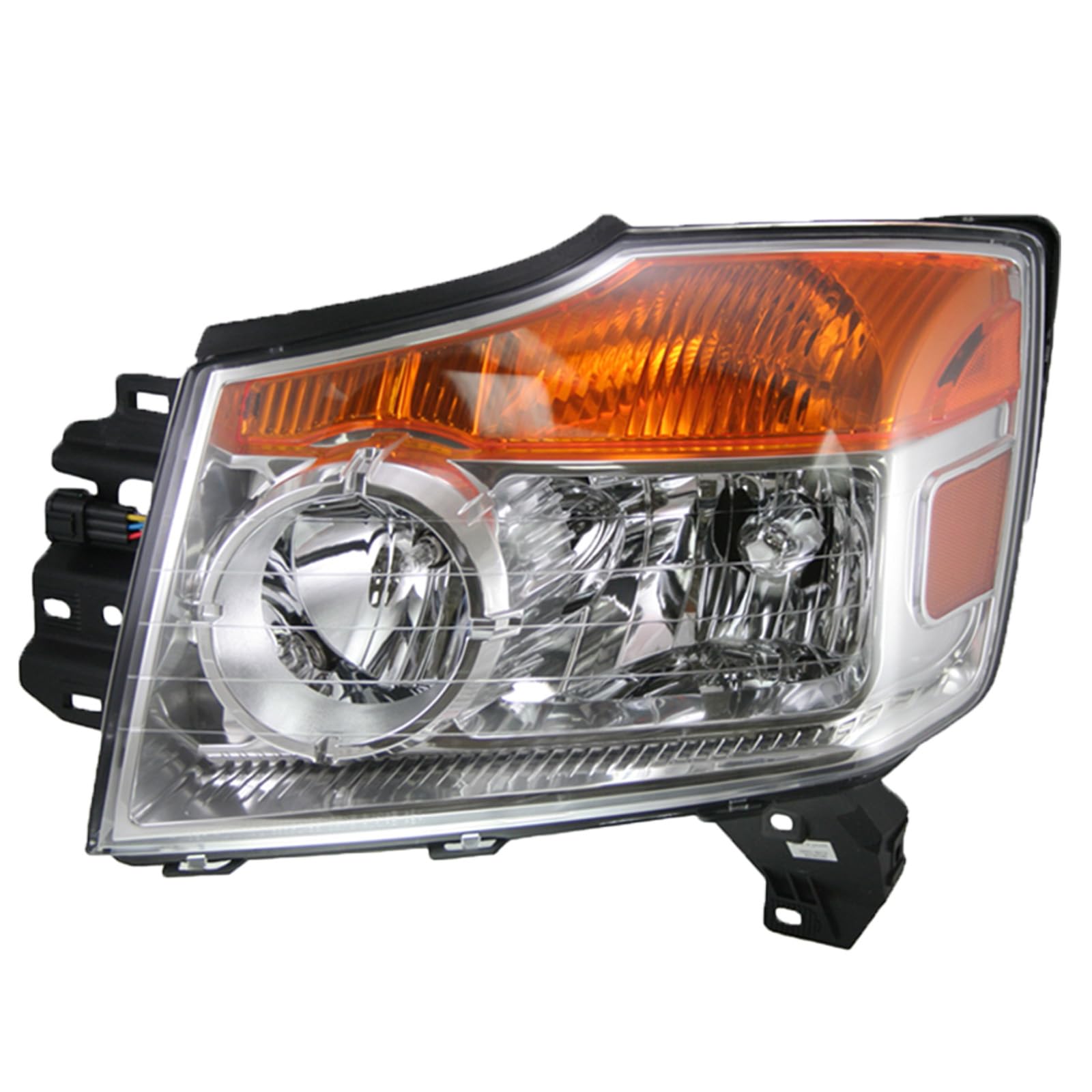 TRQ Driver Side Headlight Assembly Compatible with 2008-2015 Nissan Armada NI2502175