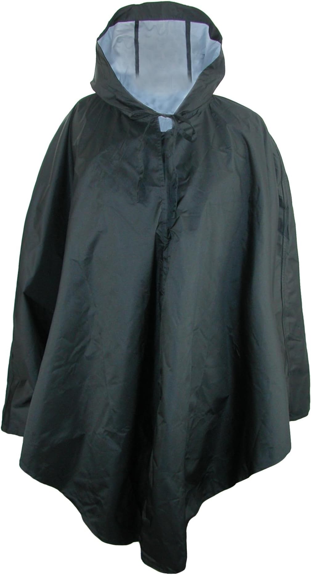 ShedRainWomen's Solid Black Pouchable Poncho