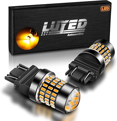 Miniatura 10 de LUYED 2 bombillas LED 3056 3156 3057 3157 de 900 lúmenes, súper brillantes, 3014 78-EX chipsets, utilizadas para refuerzo de luces de reversa, luces