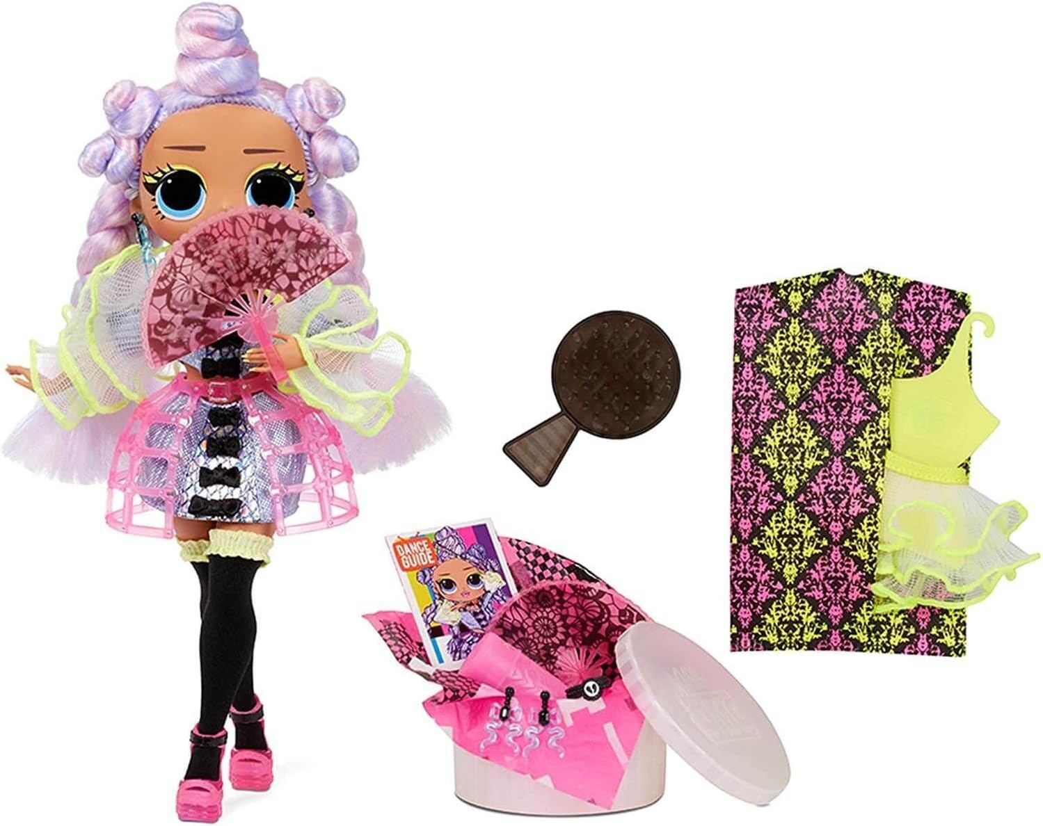 SMALL CLAP L*O*L Surprise OMG Dance Dance Dance Pop - Miss Royale with 15 Suprises 3+ Years Age