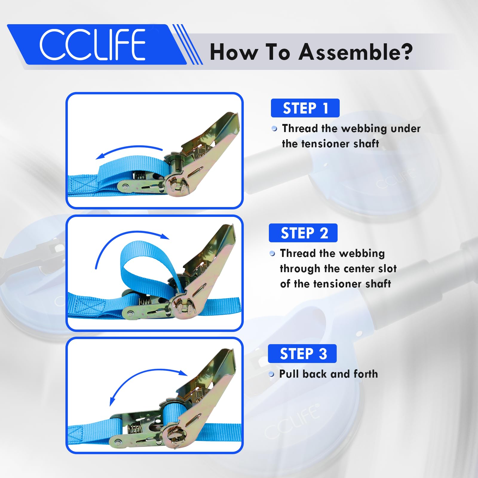 CCLIFE 2x 60 kg Sollevatore Doppia Ventosa per Vetri Metallo Plastica Superfici Lisce
