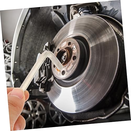 Miniatura 2 de DOITOOL Juego de llaves inglesas, 8 piezas, herramienta de reparación de bicicletas, kit de reparación de conductor, chapado en plata, acabado de