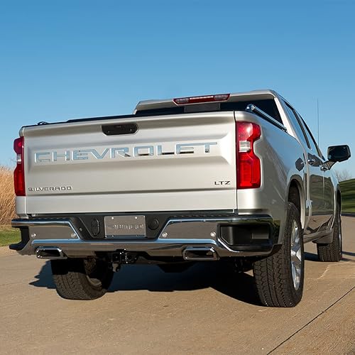 Miniatura 4 de Putco Chevrolet Tailgate Letters Kit - Black Platinum - Stamped Lettering - Fits Chevy Silverado 2019-2025