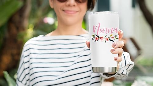 Miniatura 3 de Hasdon-Hill Nonna - Taza de café de viaje para abuela, vaso de acero inoxidable con aislamiento al vacío, 20 onzas