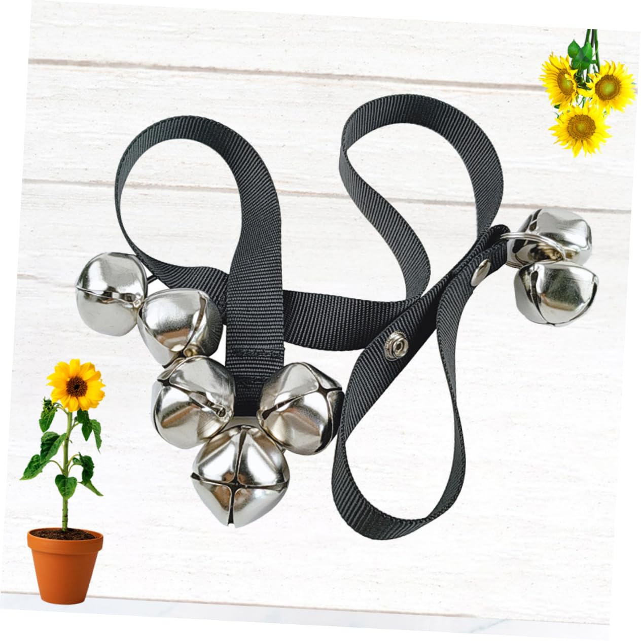 BESPORTBLE Hundetürklingel Handgefertigt - Quasten Design 75cm