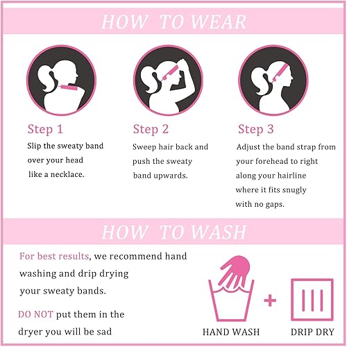 Miniatura 7 de Diadema de fútbol ajustable para niña, 4 piezas, antideslizante, para deporte de niña