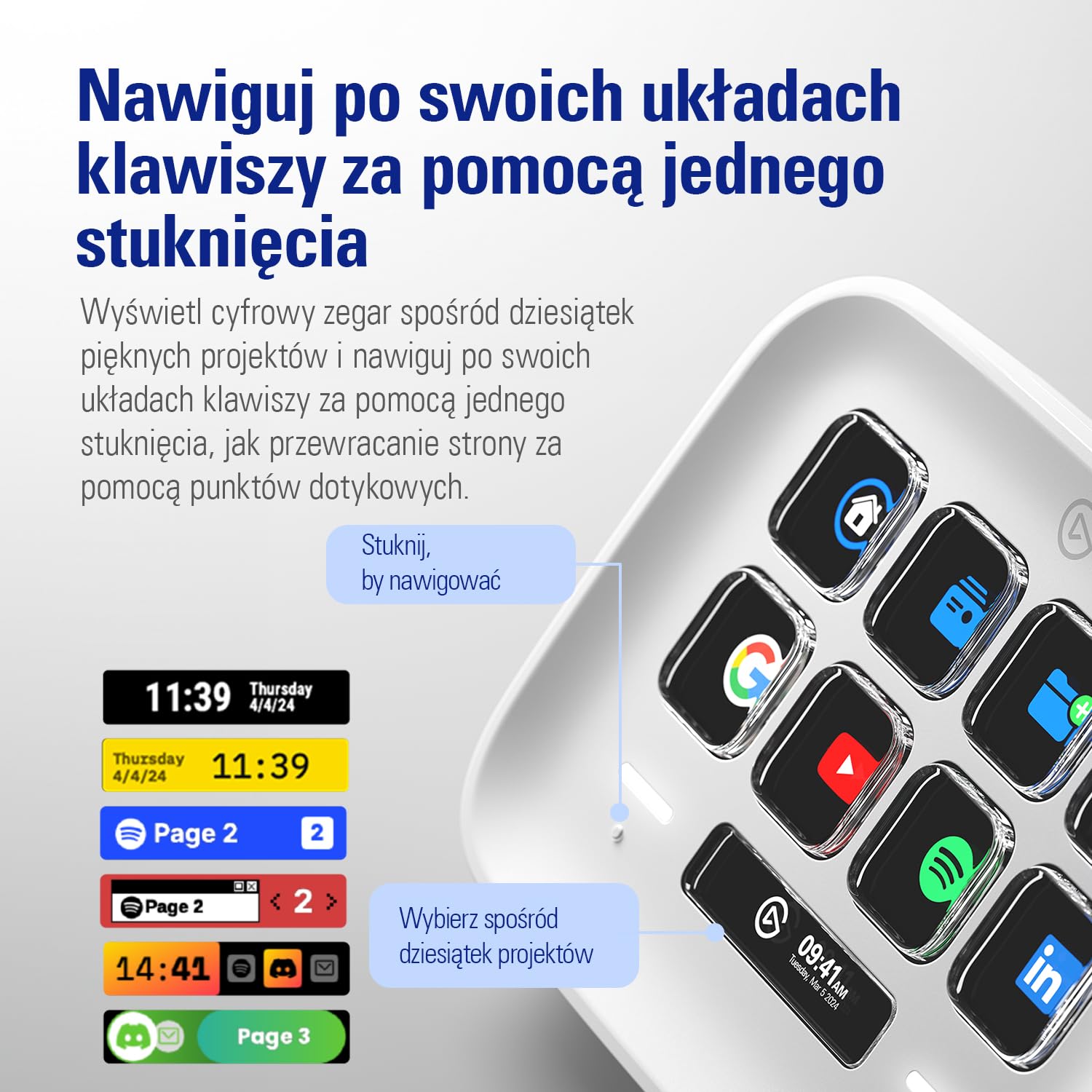 Elgato Stream Deck Neo, 8 konfigurowalnych klawiszy | 2x Touch Points, szybkie zadania - Word, Excel, PowerPoint, Teams, Zoom, Spotify, Mac i PC