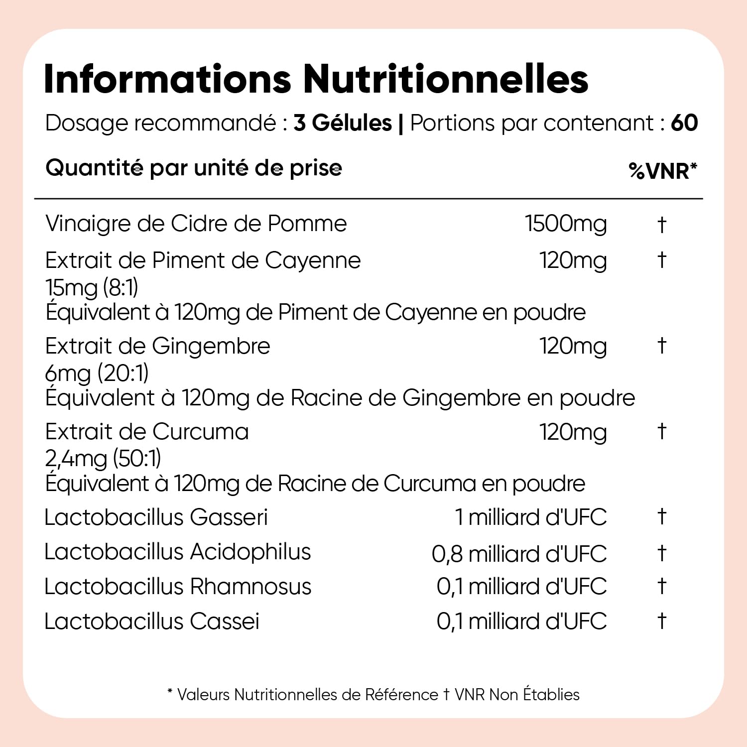 Vinaigre De Cidre de Pomme avec la Mère - Complex ACV Gélules 4-en-1
