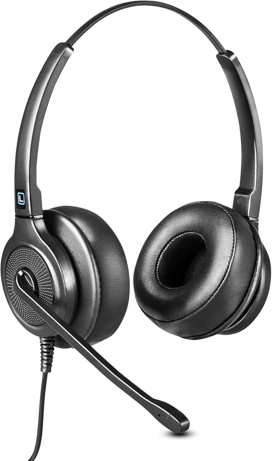 Leitner LH245XL Corded Office Phone Headset for Landline