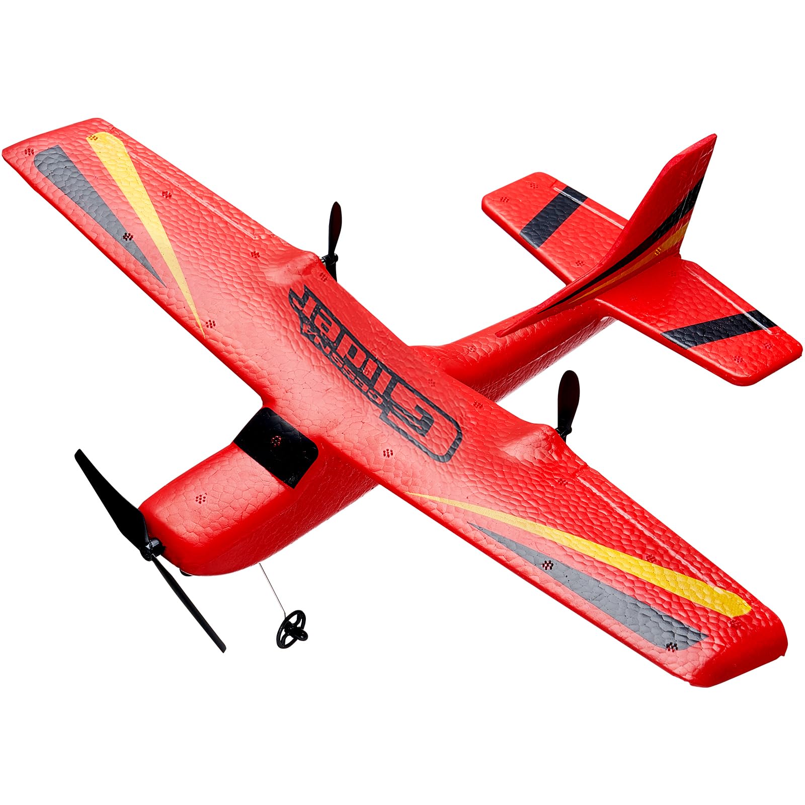 VEVOR 2.4GHz 2 Channel RC RC Airplane with 6 Axis Gyro Stabilizer, Ready to Fly EPP Foam Airplane Toy Easy to Fly for Adults Kids Beginners Boys Girls