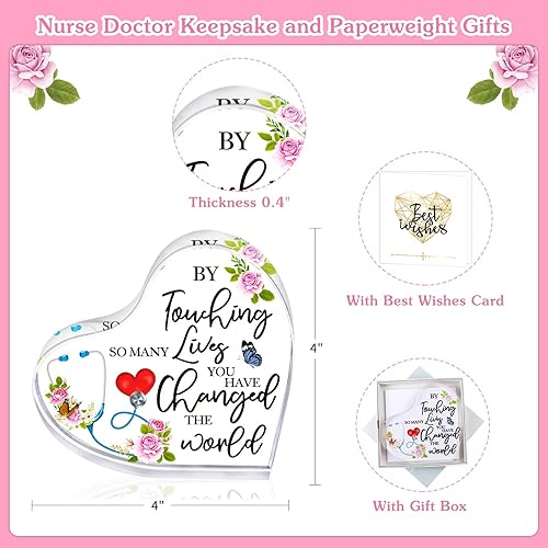 Miniatura 2 de WhatSign Regalos de agradecimiento para la semana de las enfermeras para mujeres, agradecimiento, enfermeras, regalos para el día del médico,